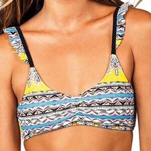 RAISINS Barbados Bound Angel Wings Bra Bikini Top